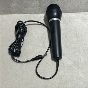 Wired Black Microphone for Computers